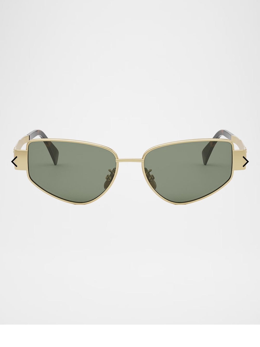 Celine Triomphe Metal Cat Eye Sunglasses